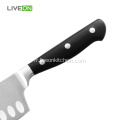 Couteau Santoku à lame en acier 420J2, 5 pouces